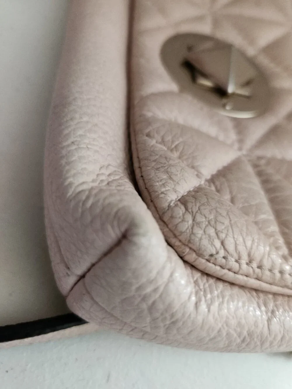 Kate Spade Pink Quilted Leather Crossbody Bag Purse